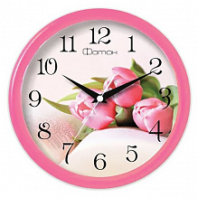 Часы настенные Фотон розовые П115Р
