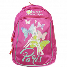 Рюкзак 28х39х19см розовый Paris ORANGE BEAR, V-53,глн00013819