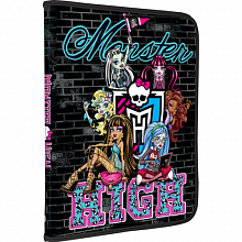 Папка для тетрадей на молнии А5 Академия Monster High MHBB-US1-CPBFL
