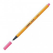 Ручка капиллярная 0,4мм светло-розовые чернила STABILO POINT 88, 88/29
