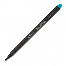 Ручка капиллярная 0,4мм голубая лагуна MAPED Graph Peps 749105