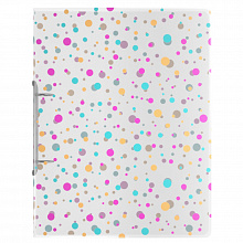 Папка на 2 кольца А4 пластик 24мм ассорти Erich Krause Dots 45457