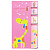 Блок самоклеящийся набор с закладками клейкими Проф-Пресс Жираф 18л, БЗК-6237