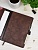 Ежедневник-органайзер А5+ 160л коричневый кожзам Тиволи магнитный клапан Escalada Феникс 63919