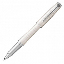 Ручка роллер 0,5мм черные чернила PARKER Urban Premium Pearl Metal CT F 1931610
