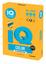 Бумага для офисной техники цветная А4  80г/м2 500л оранжевый неон класс А IQ Color Neon, NEOOR