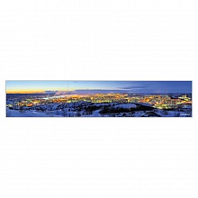 Открытка панорамная Мурманск Вид на город PANMRM-07