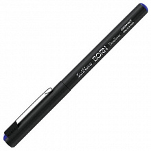 Ручка капиллярная 0,4мм синие чернила Born Fineliner Scrinova, 8403