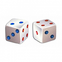 Игральные кости 1х1см, КИ-5625