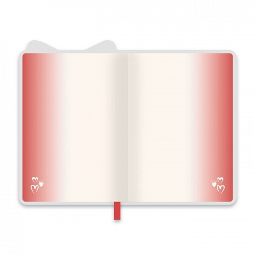 Записная книжка А6+  96л ФЕНИКС Escalada Виннер серебро + красная шелкография 47474