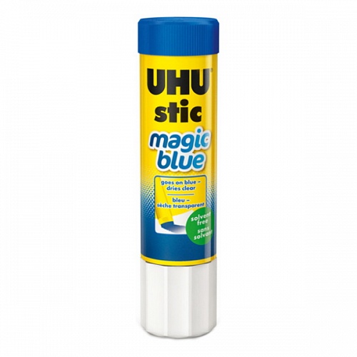 Клей карандаш 21г UHU Magic индикатор, 00080/45618