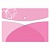Папка-конверт с кнопкой А4 Цветок на розовом Феникс, 58808