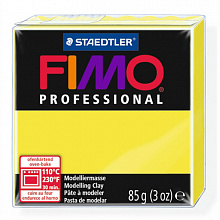 Пластика запекаемая  85г желтая Staedtler Fimo Professional, 8004-1