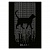 Ежедневник недатированный А5  80л софт-тач вельвет Черная кошка Феникс 61466