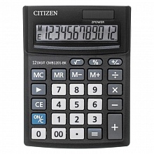 Калькулятор настольный 12 разрядов CITIZEN CMB-1201-BK Businessline