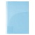 Папка-угол А4 пластик 0,18мм синий 2 кармана Expert Complete Classic 220222