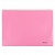 Папка-конверт на молнии А4 180мкм розовая Проф-Пресс, ПК-3045
