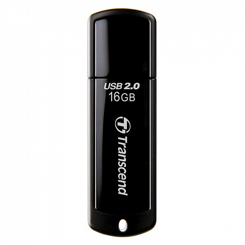 Флеш-диск  16ГБ TRANSCEND JetFlash 350 USB 2.0 черный TS16GJF350