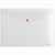 Папка-конверт с кнопкой А4 прозрачная с цветными кнопками Glossy Clear Erich Krause, 50205