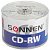 Диск CD-RW 700MB 4-12x  50шт (цена за 1 шт) SONNEN 512578