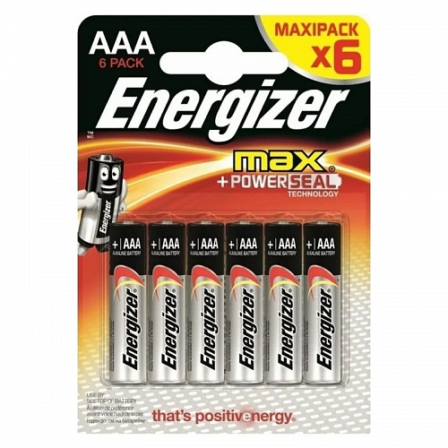 Элемент питания LR3/286 ENERGIZER MAX ААА в блистере 6шт (цена за шт.)