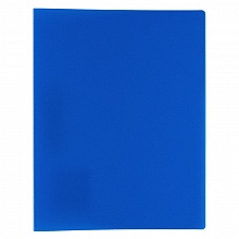 Папка с боковым прижимом А4 синяя эффект песка Expert Complete Classic EC256152