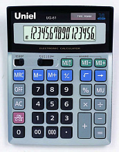 Калькулятор настольный 16 разрядов UNIEL UG-62