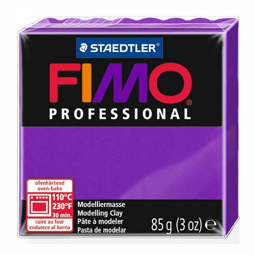 Пластика запекаемая  85г лиловая Staedtler Fimo Professional, 8004-6