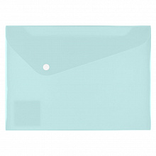 Папка-конверт с кнопкой А4 бирюзовая Expert Complete Pastel EC21017119