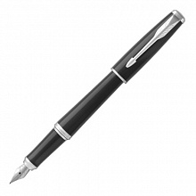 Ручка перьевая 0,8мм синие чернила PARKER Urban Fashion Black Cab CT F SP1931596