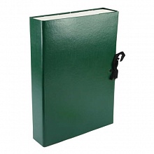 Короб архивный  50мм бумвинил зеленый Имидж, КСБ4050-206