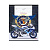 Тетрадь  18л клетка Крылатые мотоциклы Проф-Пресс, 18-4286