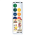 Краски акварельные медовые 14 цветов Школа творчества Луч, 29с1757-08