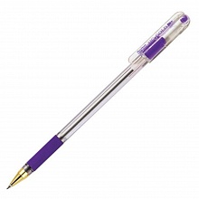 Ручка шариковая 0,5мм фиолетовый стержень масляная основа MunHwa MC Gold BMC-09