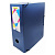 Короб архивный 100мм пластик на резинке синий металлик Silwerhof Perlen, 311915-74/1164523