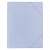Папка с резинкой пластик А4 васильковая диагональ Expert Complete Trend Pastel, EC234418