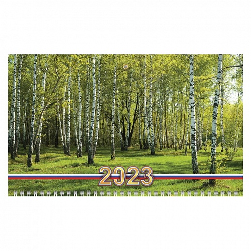 Календарь  2023 год квартальный Россия Hatber, 3Кв3гр3_10245