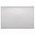 Папка-конверт на молнии А4+ пластик 0,15мм карман для визитки, белая Бюрократ BPM4AWT