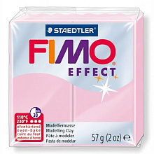 Пластика запекаемая  57г светло-розовая Staedtler Fimo Effect Pastel, 8020-205