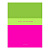 Тетрадь  48л  А4 клетка Неоновый дуэт Розовый+зеленый Канц-Эксмо, ТЛ4484370