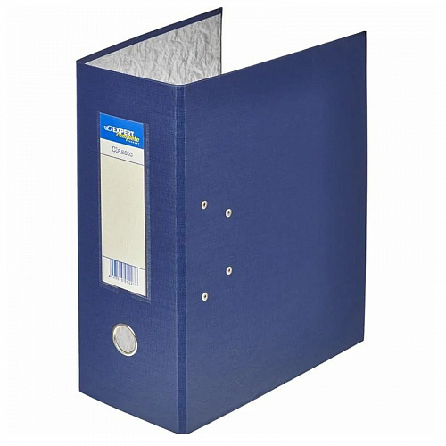 Регистратор 12,5см синий Expert PVC classic, 251541