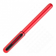Ручка гелевая 0,5мм черный стержень красный металлический магнитный корпус Beifa GA969800-RD