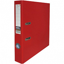 Регистратор INDEX 5см PVC красный металлическая окантовка, IND 5/50 PP NEW RD,IND 5/30 PVC NEW КР