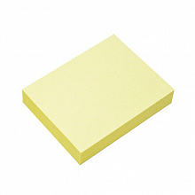 Блок самоклеящийся  38х51мм 100л желтый Hopax 21005Y