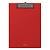 Доска с зажимом -папка А4 пластик красный Erich Krause Classic, 45984