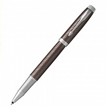 Ручка роллер 0,5мм черные чернила PARKER IM Premium Brown CT F 1931678,453578