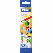 Карандаши 6 цв. MILAN, 07221106R