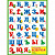 Плакат Азбука разрезная Мир Поздравлений 070.727