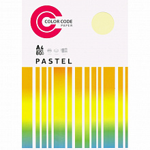 Бумага для офисной техники цветная А4  80г/м2 100л  5 цветов пастель ColorCode 569699