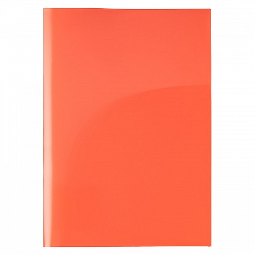 Папка-угол А4 пластик 0,18мм оранжевый 2 кармана Expert Complete NEON, 22025669